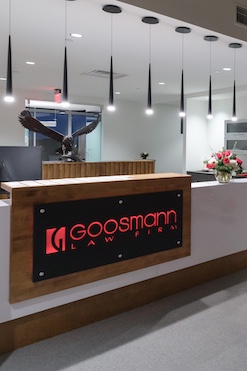 goosmann front desk area