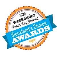 Sioux City Journal Choice Award 2026 Weekender